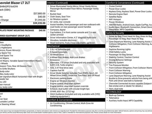 Used 2023 Chevrolet Blazer LT image 4