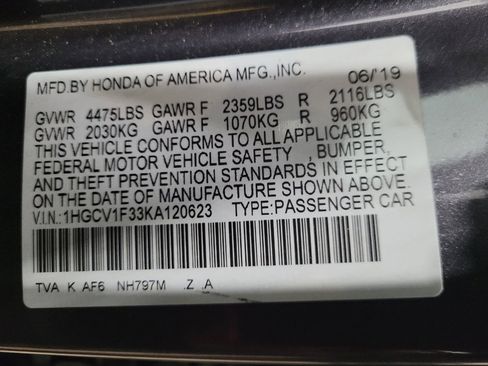 Used 2019 Honda Accord Sport image 33