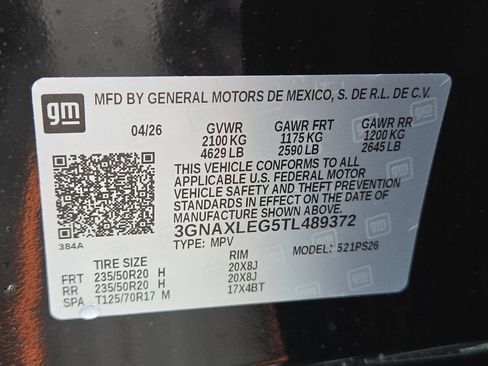 New 2026 Chevrolet Equinox RS FWD image 25