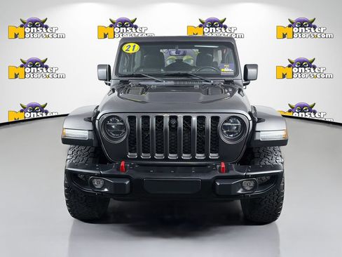 Used 2021 Jeep Wrangler Unlimited Rubicon w/ Uconnect 4C Nav & Sound Group AWD/4WD image 2