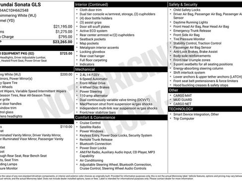 Used 2013 Hyundai Sonata GLS w/ Popular Equipment Pkg image 28