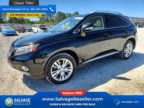 Used 2011 Lexus RX 450h AWD w/ Premium Pkg image 1