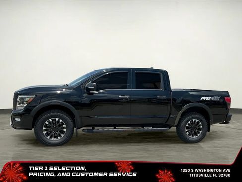 Used 2023 Nissan Titan PRO-4X w/ Pro-4x Convenience Package AWD/4WD image 3