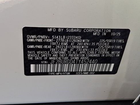 Certified 2026 Subaru Outback Limited XT AWD/4WD image 28