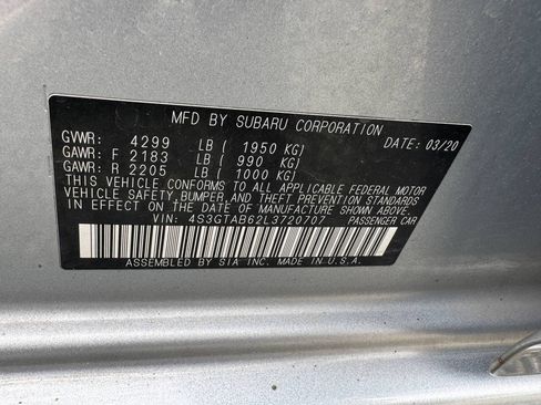 Used 2020 Subaru Impreza 2.0i AWD/4WD image 29