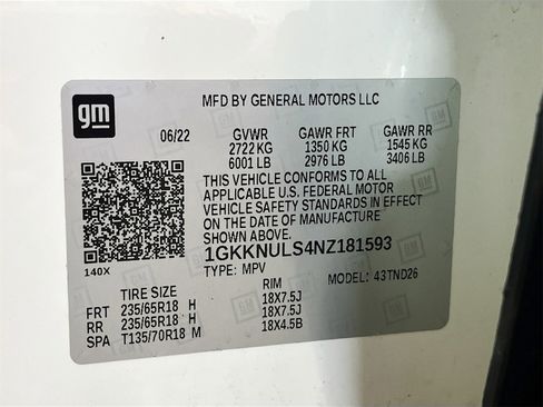 Used 2022 GMC Acadia SLT w/ Technology Package image 35