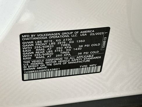 Certified 2023 Volkswagen Atlas SEL AWD/4WD image 34