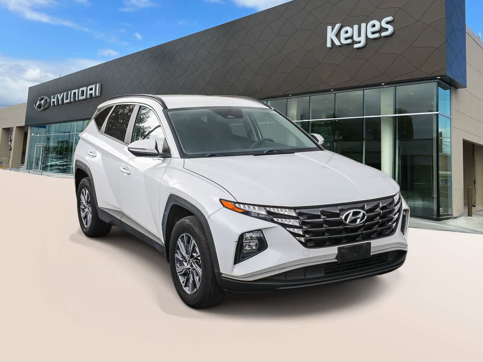 Certified 2023 Hyundai Tucson Blue w/ Cargo Package AWD/4WD image 3