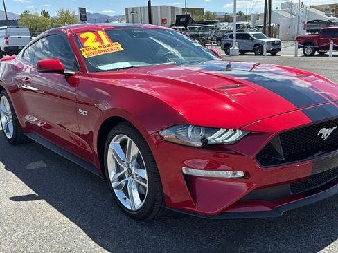 Used 2021 Ford Mustang GT Premium w/ Equipment Group 401A RWD image 3