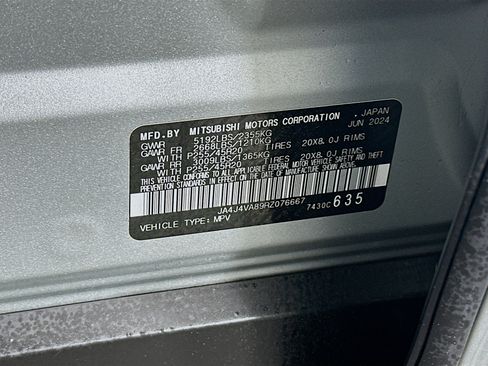 Used 2024 Mitsubishi Outlander SE AWD/4WD image 12