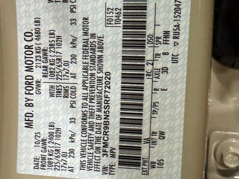 New 2025 Ford Bronco Sport Big Bend w/ Convenience Package image 23