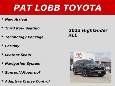 Used 2023 Toyota Highlander XLE image 39