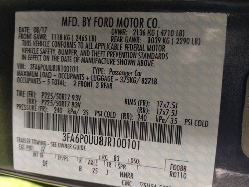 Used 2018 Ford Fusion S FWD image 33