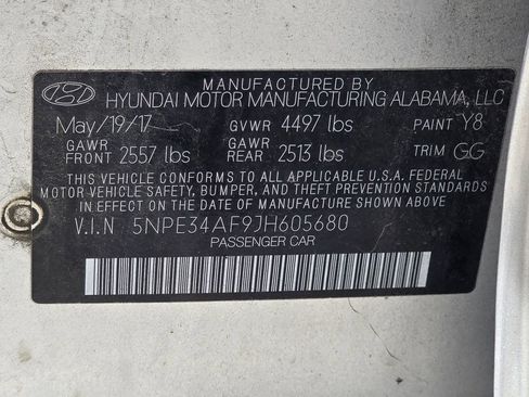 Used 2018 Hyundai Sonata SEL FWD image 52