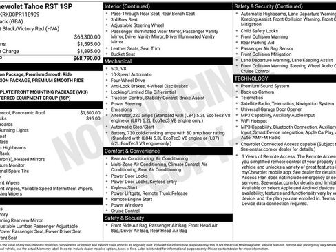 Used 2023 Chevrolet Tahoe RST AWD/4WD image 10