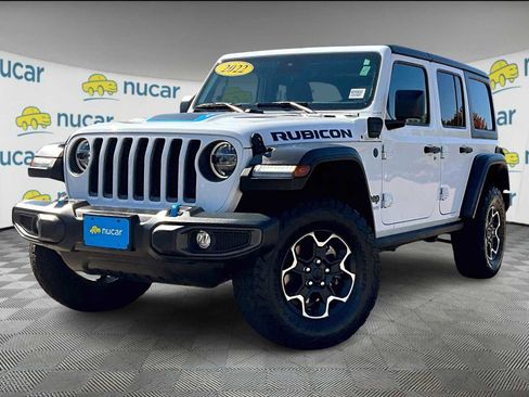 Used 2022 Jeep Wrangler Unlimited Rubicon 4xe w/ Cold Weather Group image 3
