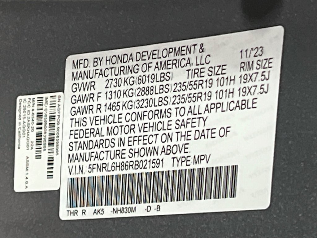 Used 2024 Honda Odyssey Touring image 35