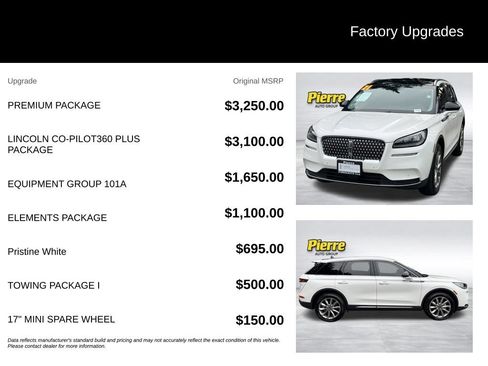 Certified 2021 Lincoln Corsair AWD w/ Premium Package image 13