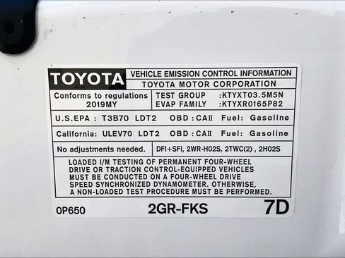 Used 2019 Toyota Tacoma TRD Sport w/ Technology Package RWD image 37