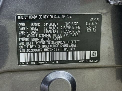 Used 2021 Honda HR-V LX image 32