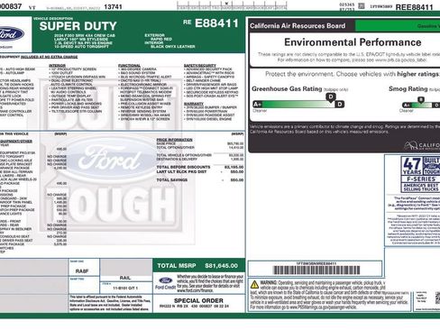 Used 2024 Ford F350 Lariat w/ Lariat Ultimate Package AWD/4WD image 32