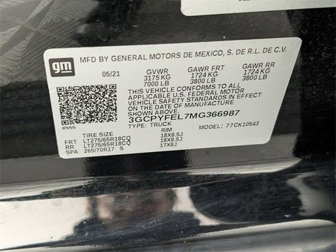 Used 2021 Chevrolet Silverado 1500 LT Trail Boss w/ LT Trail Boss Premium Package image 37