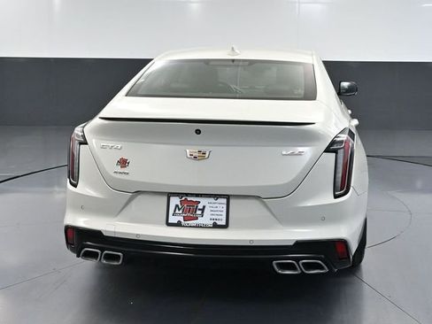 Used 2023 Cadillac CT4 V w/ LPO, ONYX Package AWD/4WD image 6