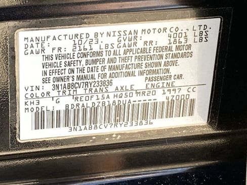 Certified 2024 Nissan Sentra SV FWD image 34