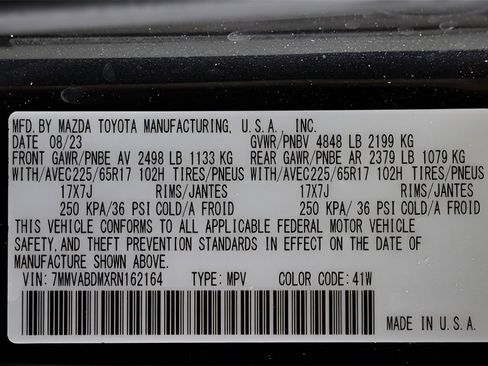 Used 2024 MAZDA CX-50 AWD 2.5 S w/ Cargo Package image 31