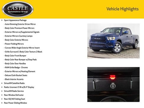 Used 2024 RAM 1500 Big Horn AWD/4WD image 12