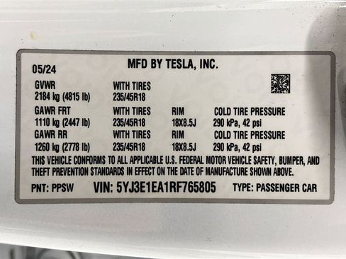 Used 2024 Tesla Model 3 Standard Range image 22