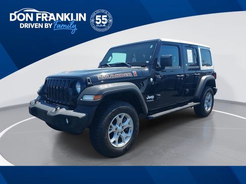 Used 2021 Jeep Wrangler Unlimited Sport AWD/4WD image 1