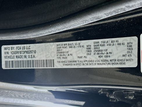 Used 2023 RAM 1500 Lone Star AWD/4WD image 12