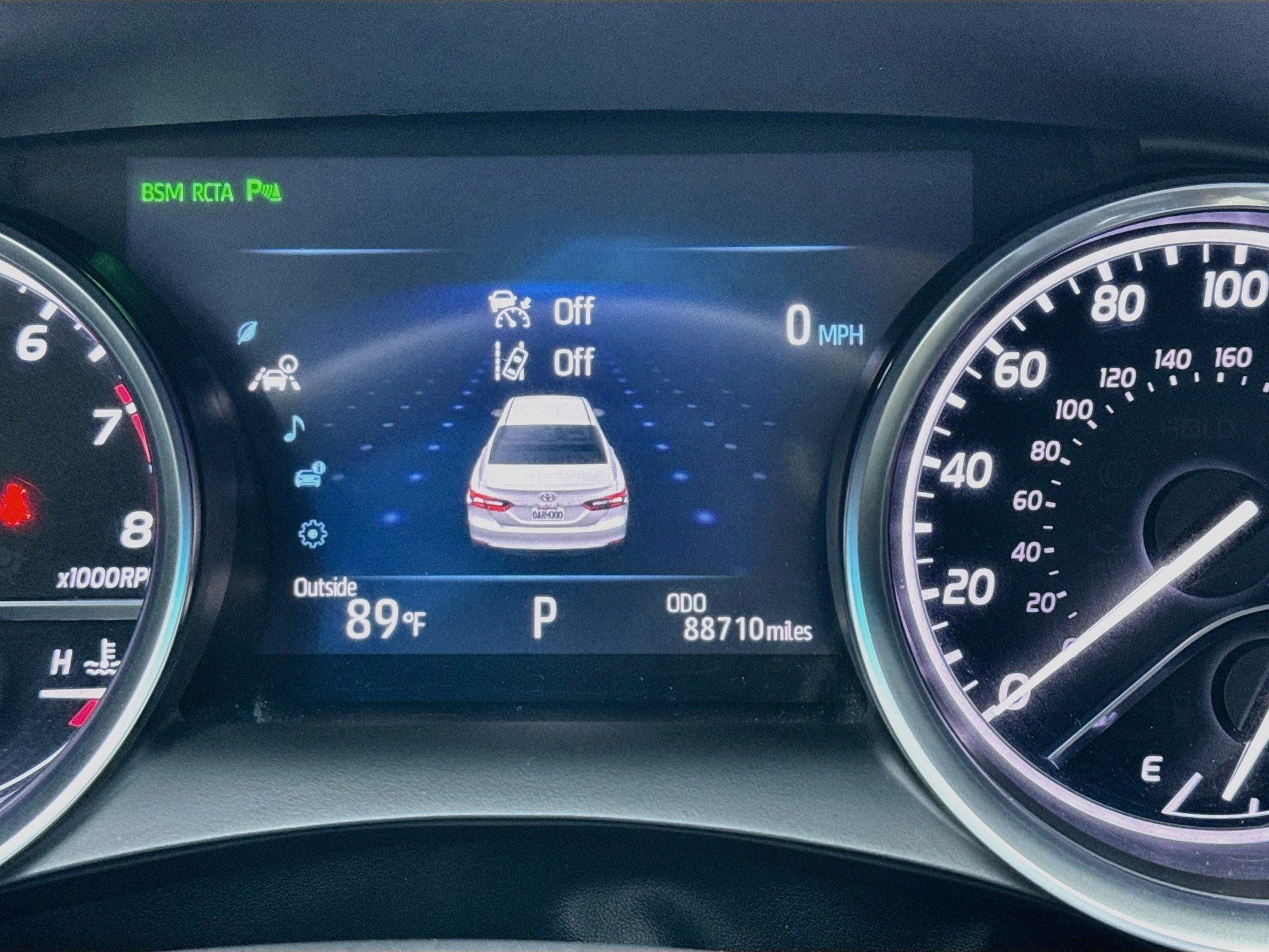 Used 2018 Toyota Camry XLE w/ Audio Package FWD image 8