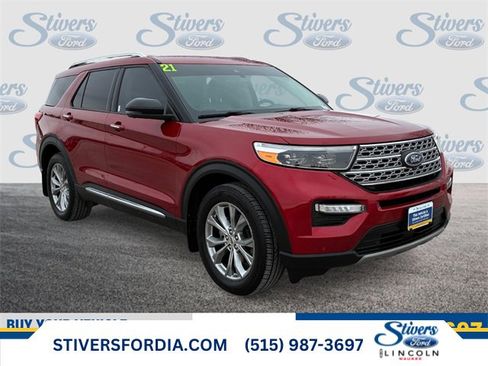 Certified 2021 Ford Explorer Limited w/ Equipment Group 301A image 1