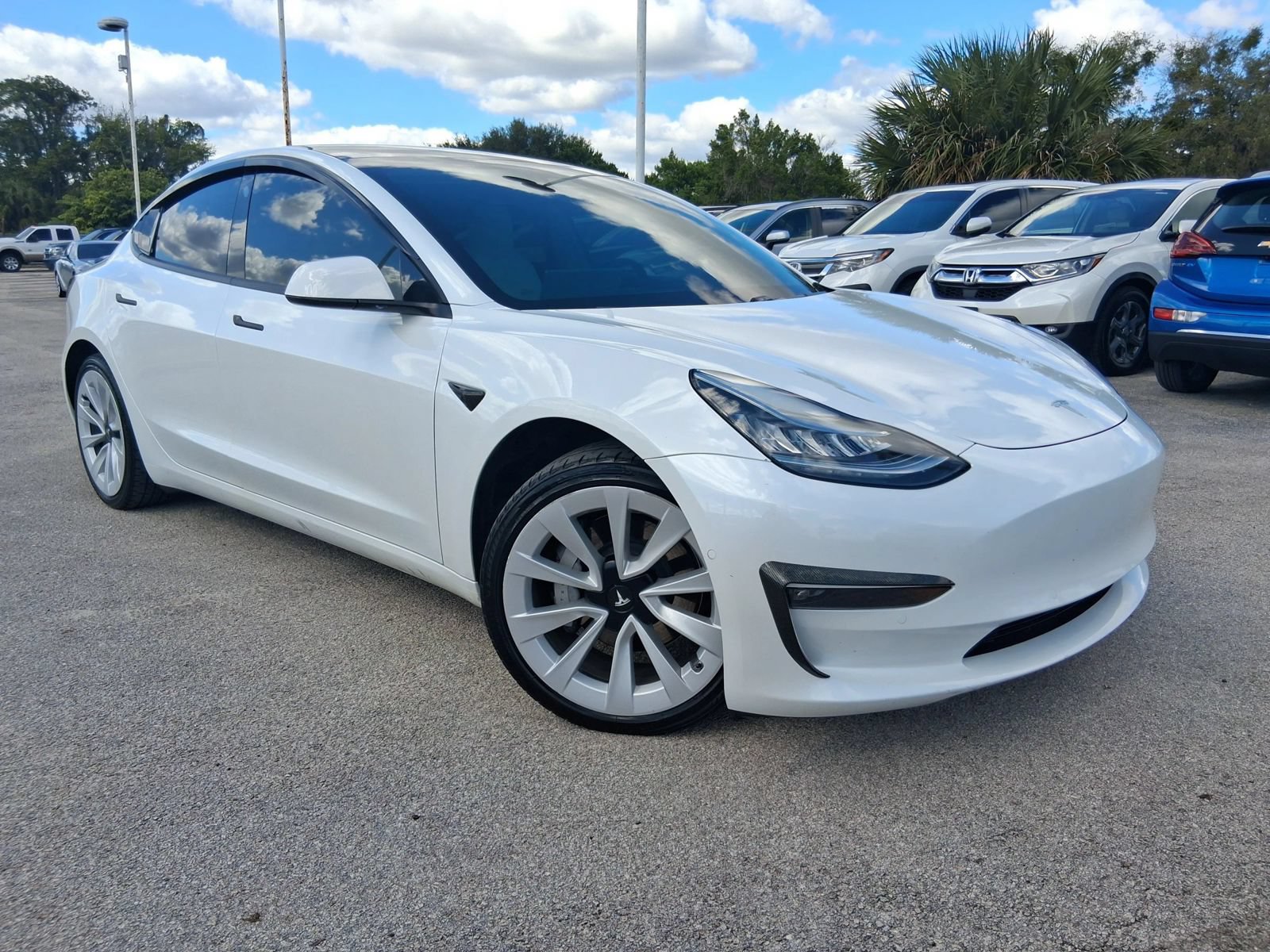 Used 2021 Tesla Model 3 Long Range AWD/4WD image 1