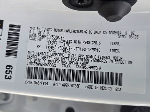 Used 2023 Toyota Tacoma SR AWD/4WD image 27