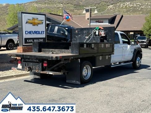 Used 2016 Ford F550 4x4 Crew Cab Super Duty w/ Power Equipment Group image 4