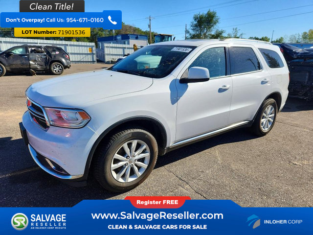 Used 2014 Dodge Durango SXT w/ Quick Order Package 23B AWD/4WD image 1