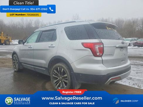 Used 2017 Ford Explorer Platinum AWD/4WD image 3