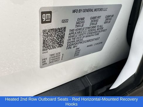 Used 2022 Chevrolet Tahoe Z71 w/ Luxury Package image 32