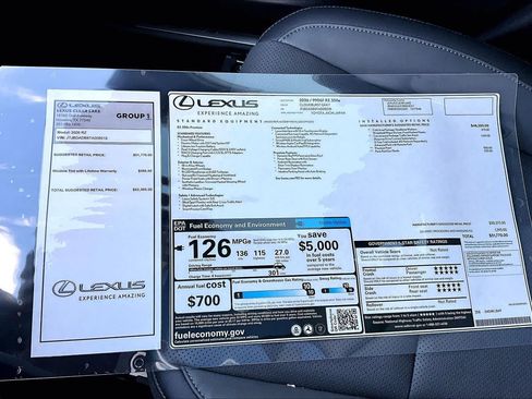 Used 2026 Lexus RZ 350e 2WD w/ Convenience Package image 21