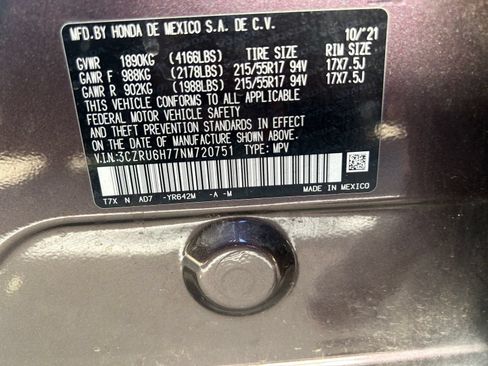 Used 2022 Honda HR-V EX-L image 14