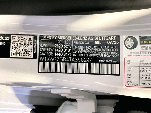 New 2026 Mercedes-Benz S 580 4MATIC Sedan image 12