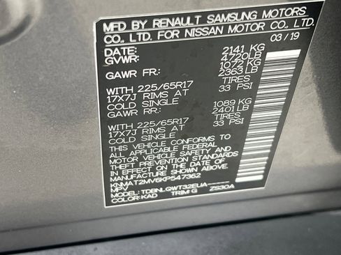 Used 2019 Nissan Rogue SV image 25