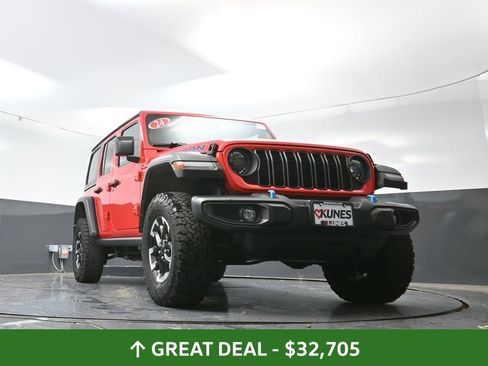Used 2024 Jeep Wrangler Unlimited Rubicon 4xe image 52