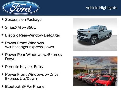 Used 2024 Chevrolet Silverado 2500 Custom w/ Custom Value Package AWD/4WD image 8
