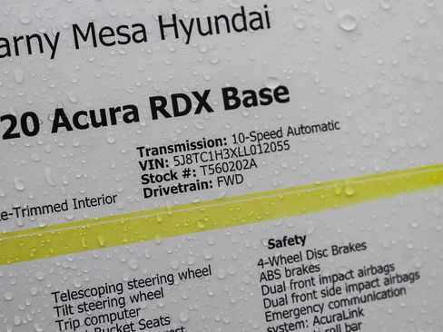 Used 2020 Acura RDX Base image 30