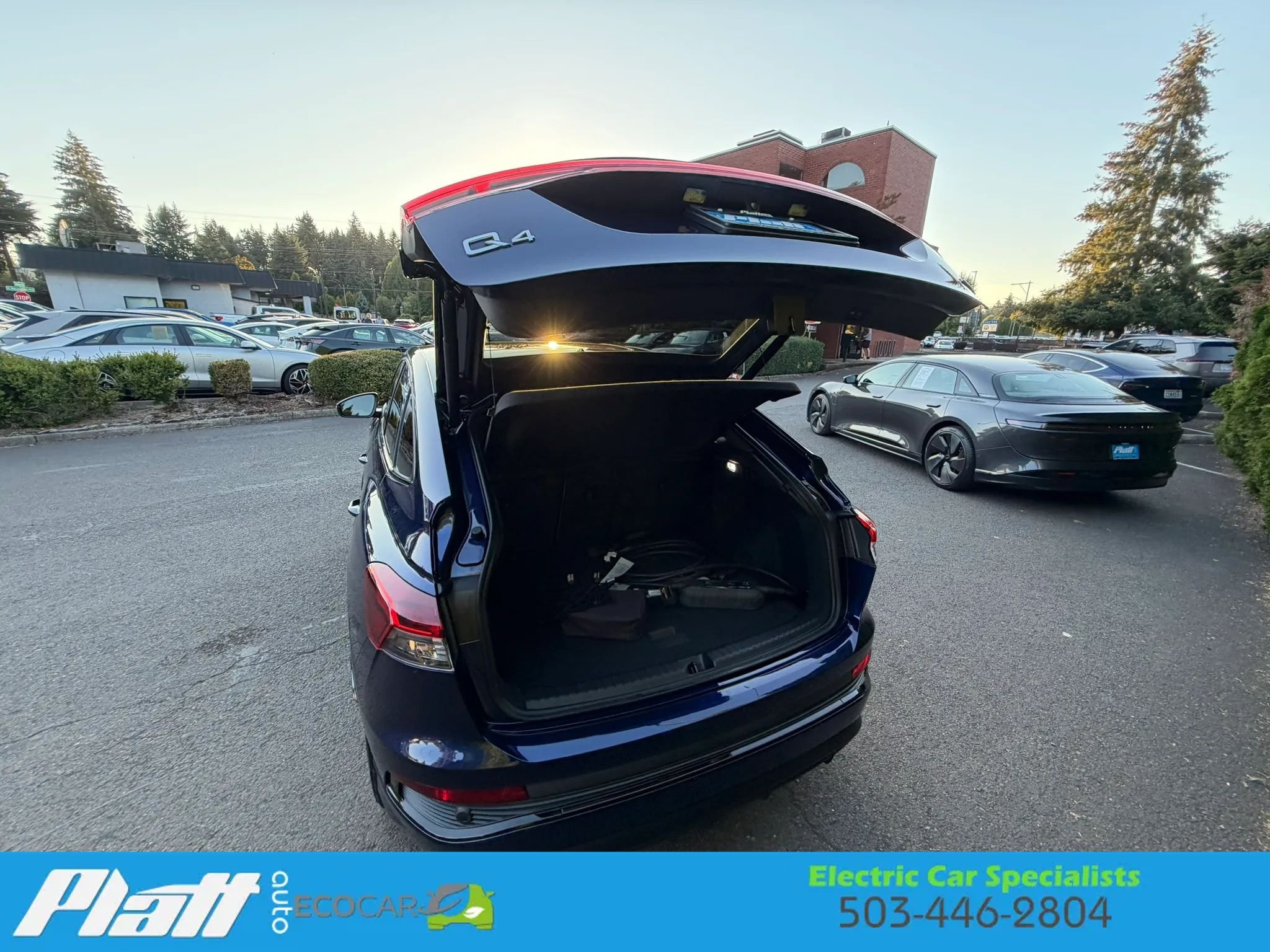 Used 2023 Audi Q4 e-tron Prestige w/ Black Optic Package AWD/4WD image 45