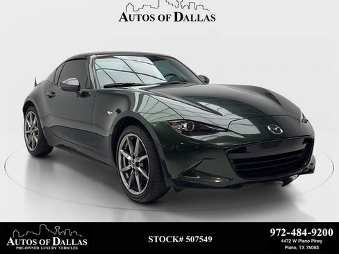 Used 2022 MAZDA MX-5 Miata RF Grand Touring w/ Weather Package RWD image 1